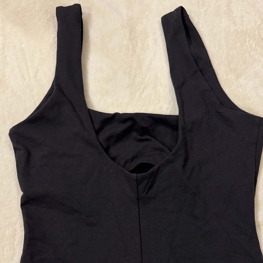 AUTOMET Women’s Black One Piece Spandex Romper Size XS